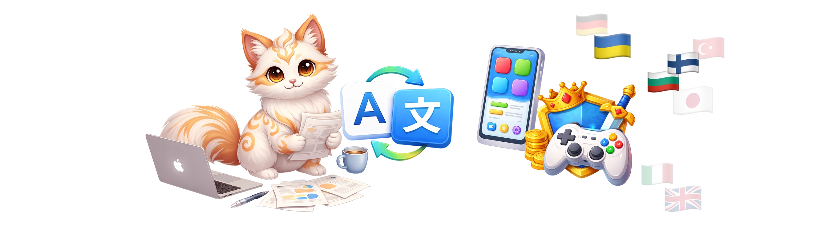 Fox Hero Illustration